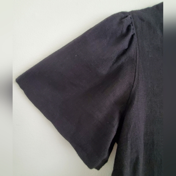 2/$35 SALE Nicole Miller Original  Linen Blend Shift Dress Sz L  EUC - Picture 4 of 16